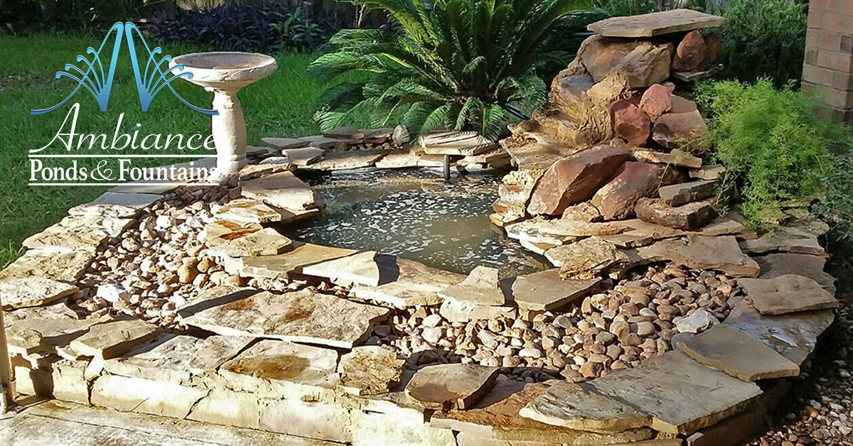 Ponds and Fountains Ambiance Houston Repair Custruction
