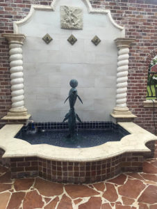 Wall Fountain with Water feature